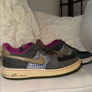 Nike Air Force 1 Stylish Multicolor Sneakers